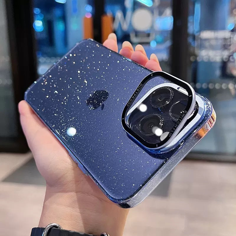Phone Shell for iPhone 14 Pro Bump Proof Glitter PC Case with Camera Protection Cover Kickstand Phone Shell for iPhone 14 Pro Bump Proof Glitter PC Case with Camera Protection Cover Kickstand
